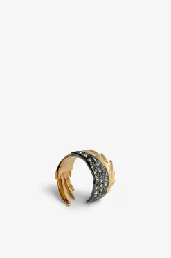 Zadig & Voltaire Bijoux^Bague Plume De Roche