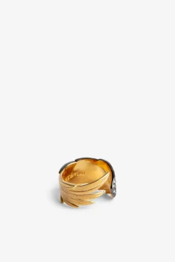 Zadig & Voltaire Bijoux^Bague Plume De Roche