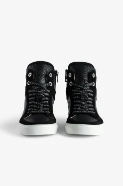 Zadig & Voltaire Formateurs^Baskets Montantes Zv1747 High Flash
