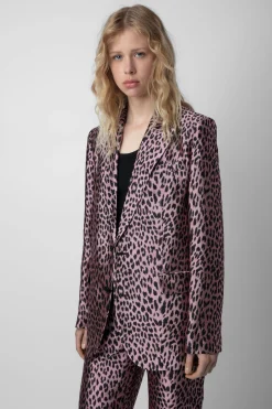 Zadig & Voltaire Costumes^Blazer Jacquard Leopard Vegy