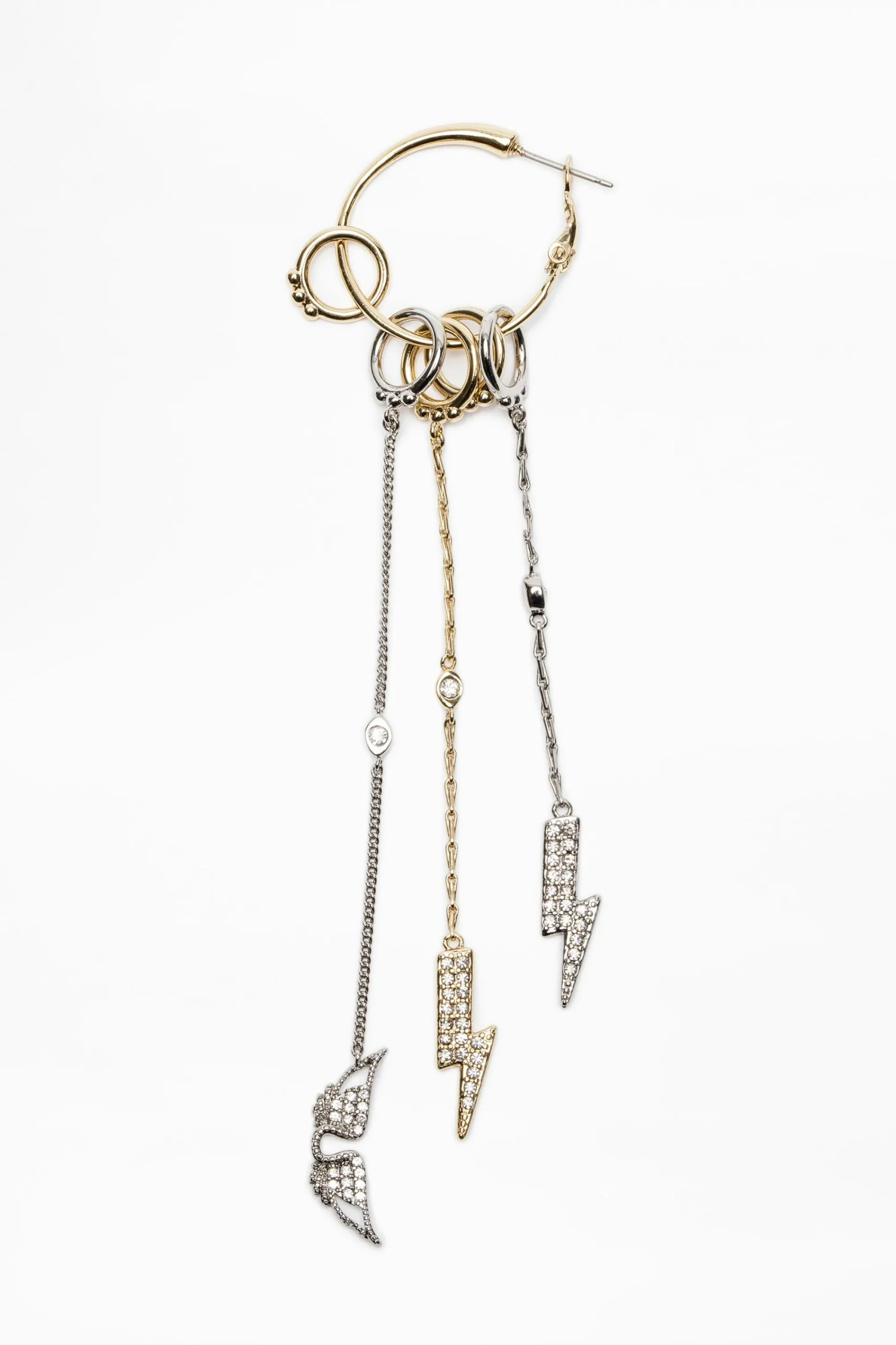 Zadig & Voltaire Bijoux^Boucle D'Oreille Unique Mila Flash