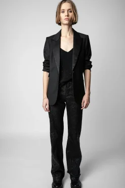 Zadig & Voltaire Chemises Et Hauts^Caraco Casel Doux Strass