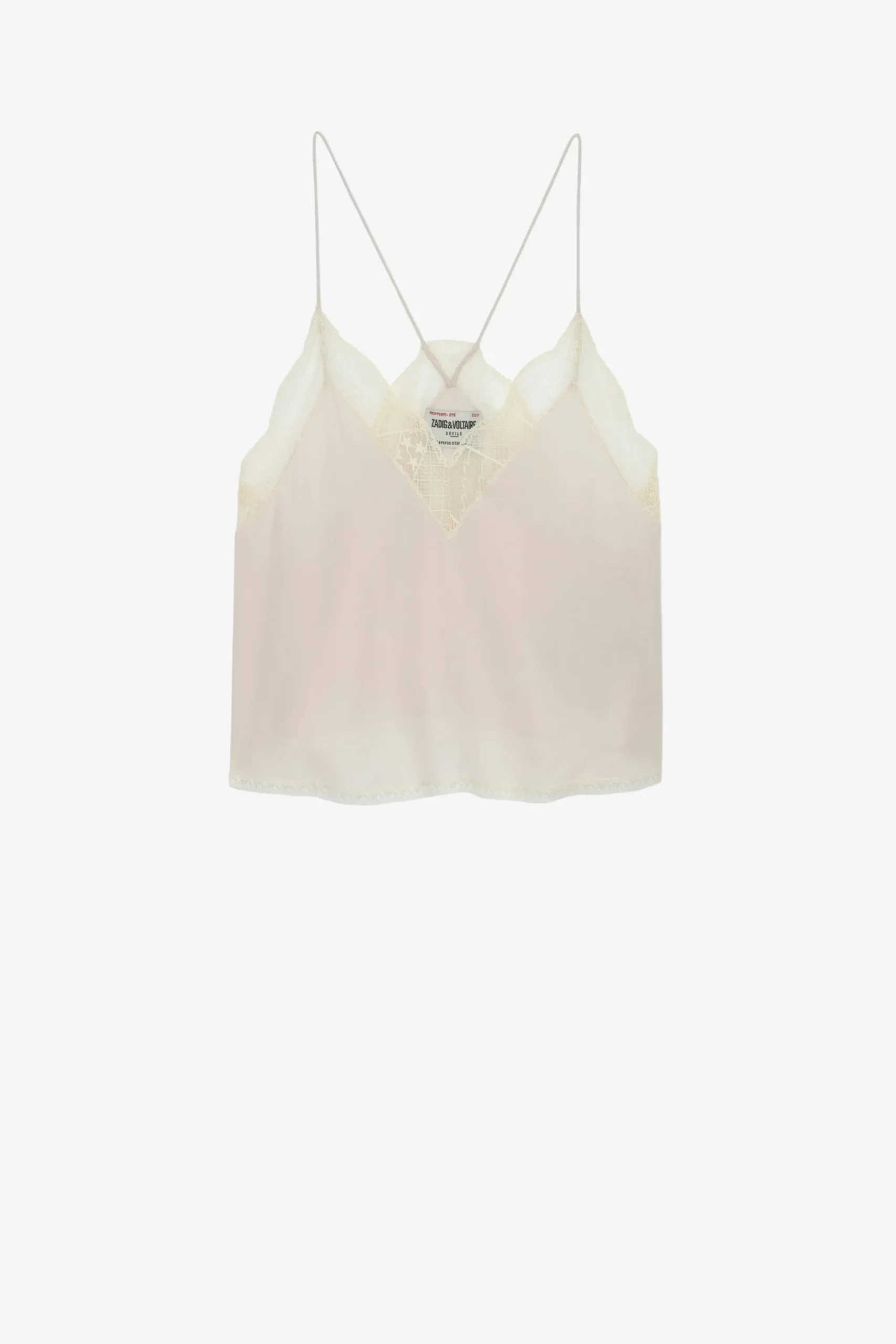 Zadig & Voltaire Chemises Et Hauts^Caraco Court En Soie Christy