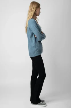 Zadig & Voltaire Pulls Et Gilets^Cardigan En Cachemire A Patch Jim