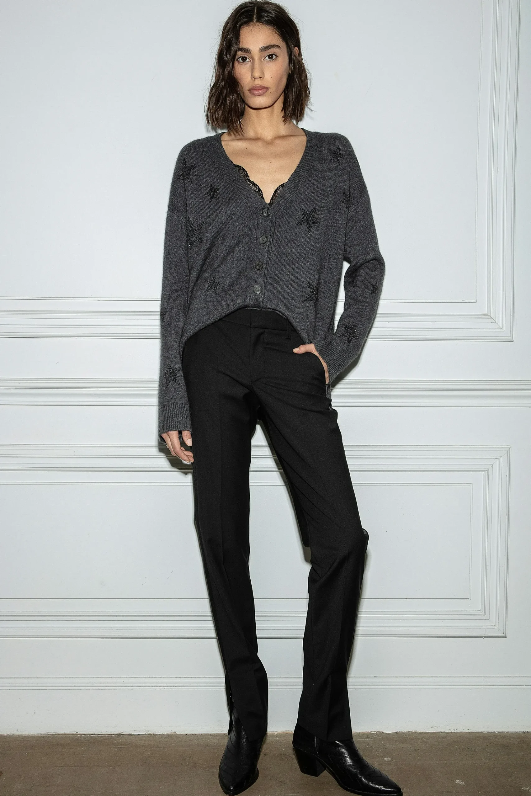 Zadig & Voltaire Pulls Et Gilets^Cardigan En Cachemire Mirka