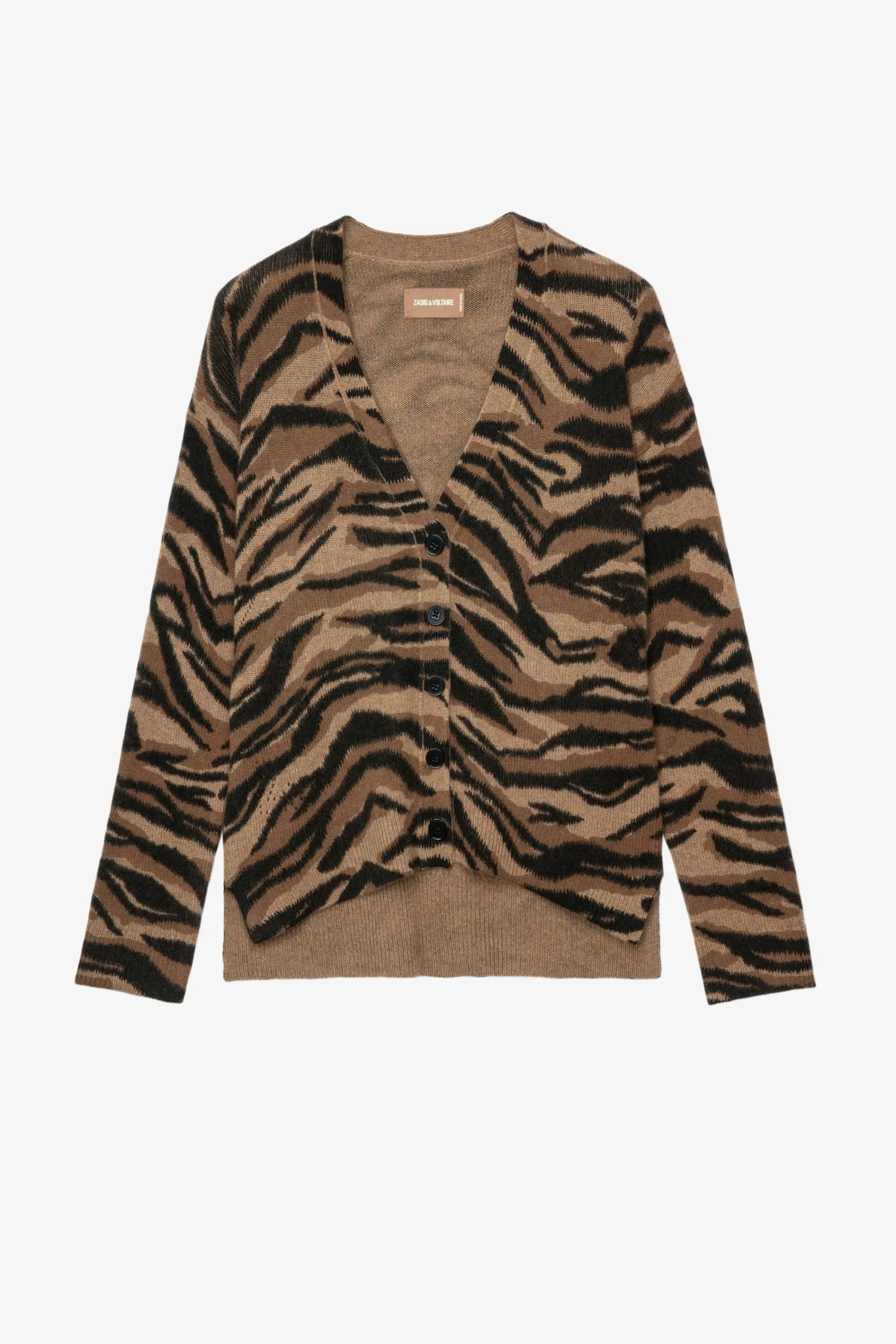 Zadig & Voltaire Pulls Et Gilets^Cardigan En Cachemire Mirka Tigre