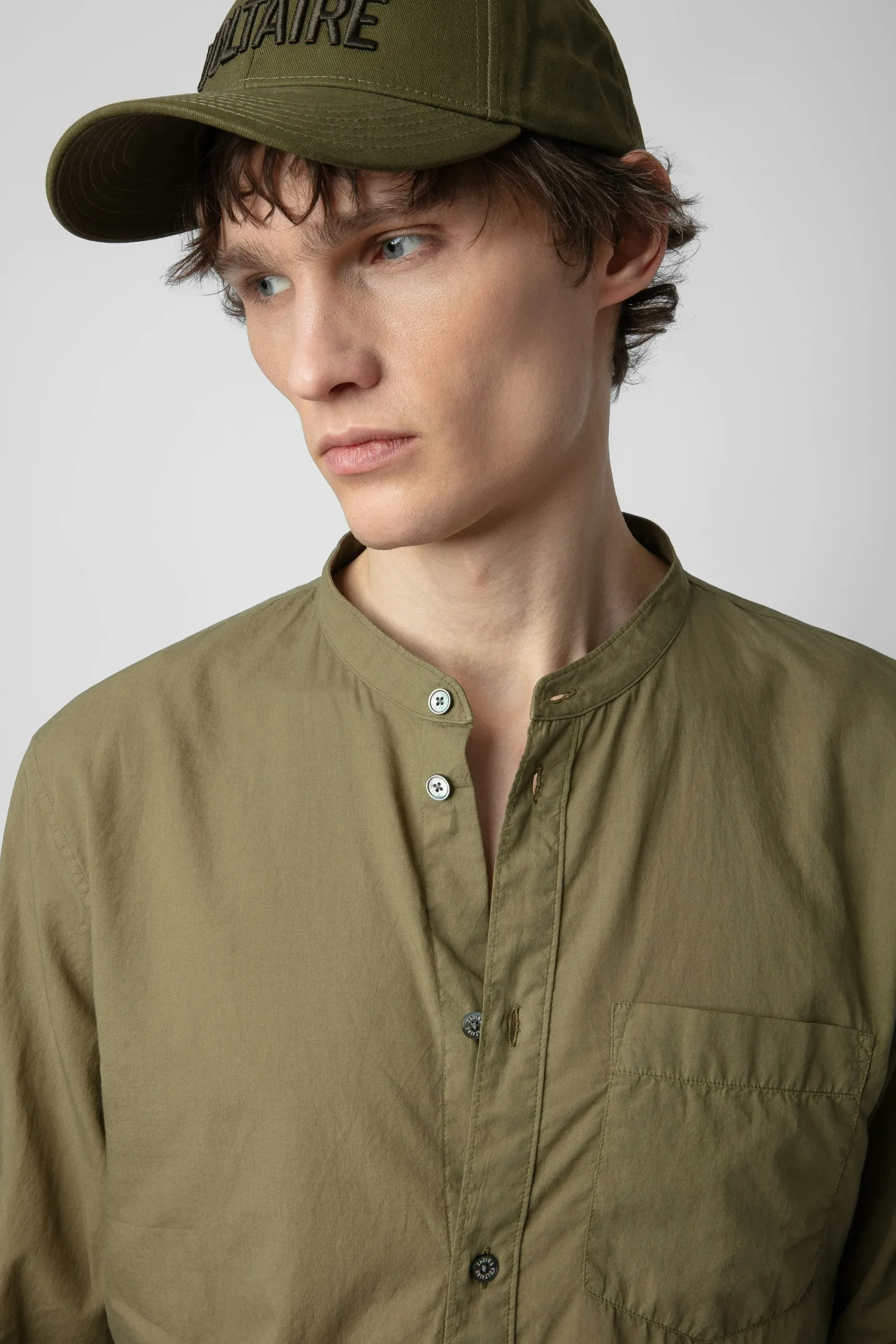 Zadig & Voltaire Chemises^Chemise A Col Bande Thibault