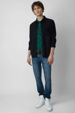 Zadig & Voltaire Chemises^Chemise En Daim Serge