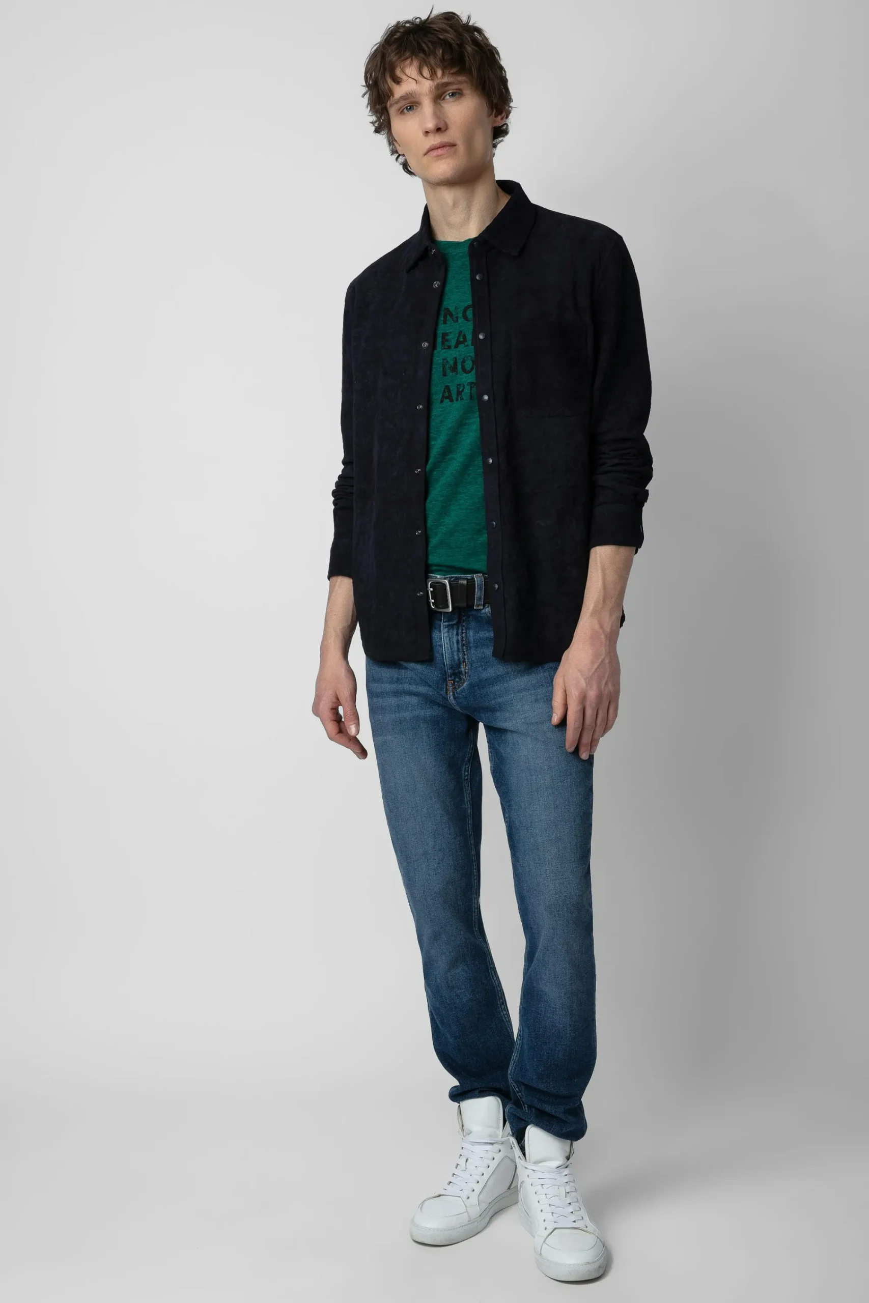 Zadig & Voltaire Chemises^Chemise En Daim Serge