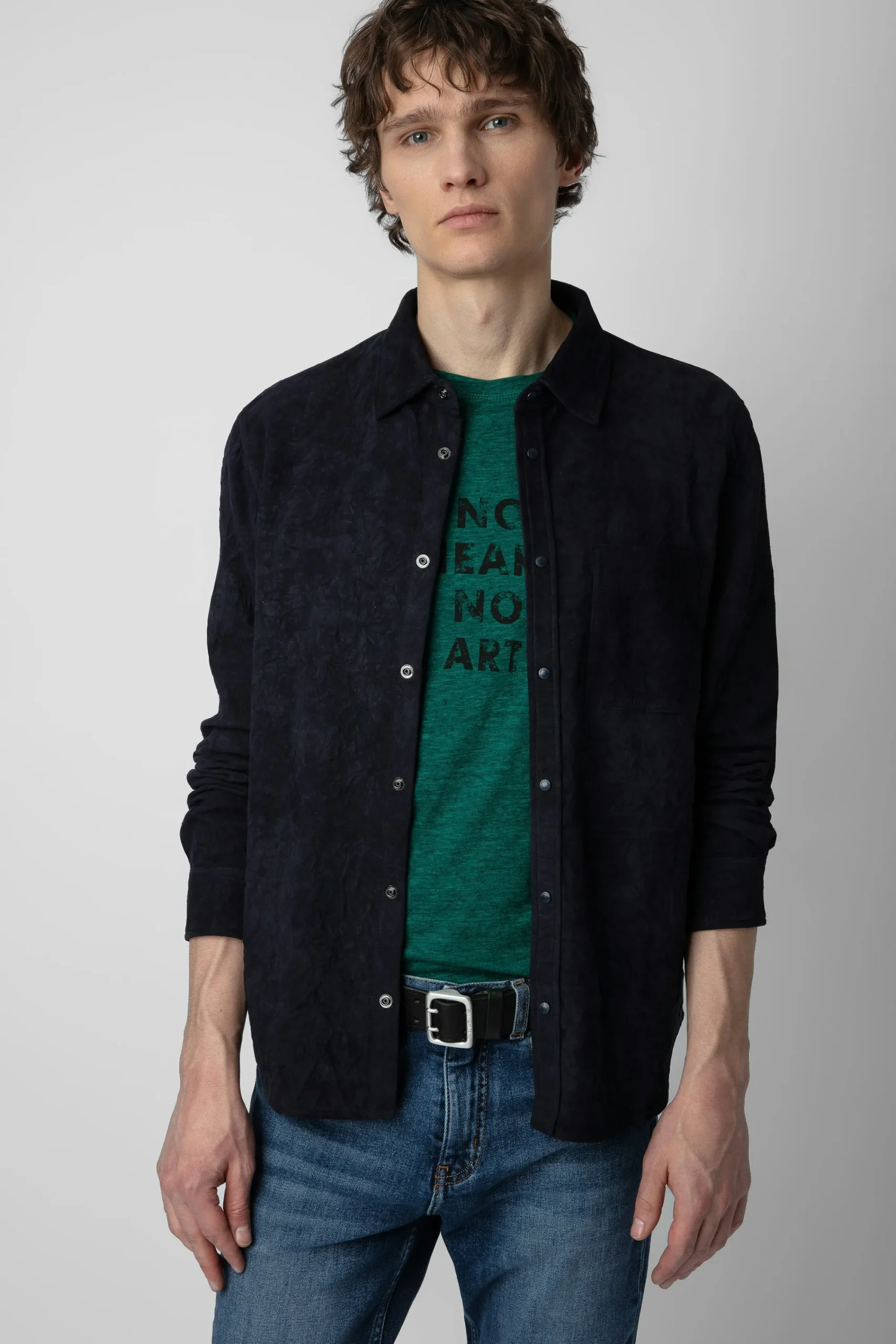 Zadig & Voltaire Chemises^Chemise En Daim Serge