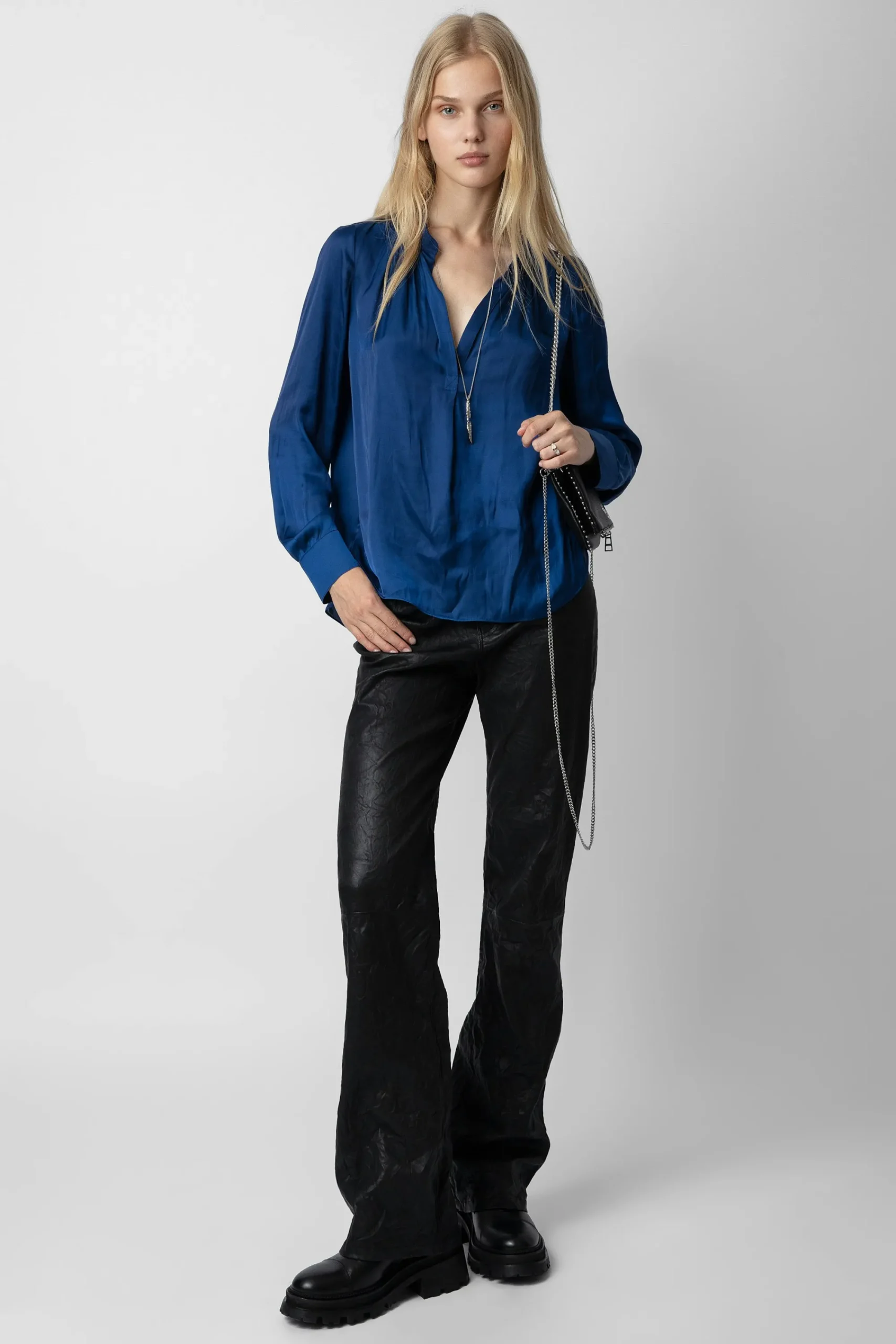 Zadig & Voltaire Chemises Et Hauts^Chemisier En Satin Tink