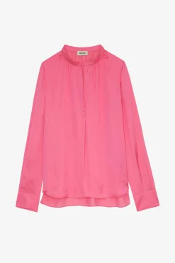 Zadig & Voltaire Chemises Et Hauts^Chemisier En Satin Tink