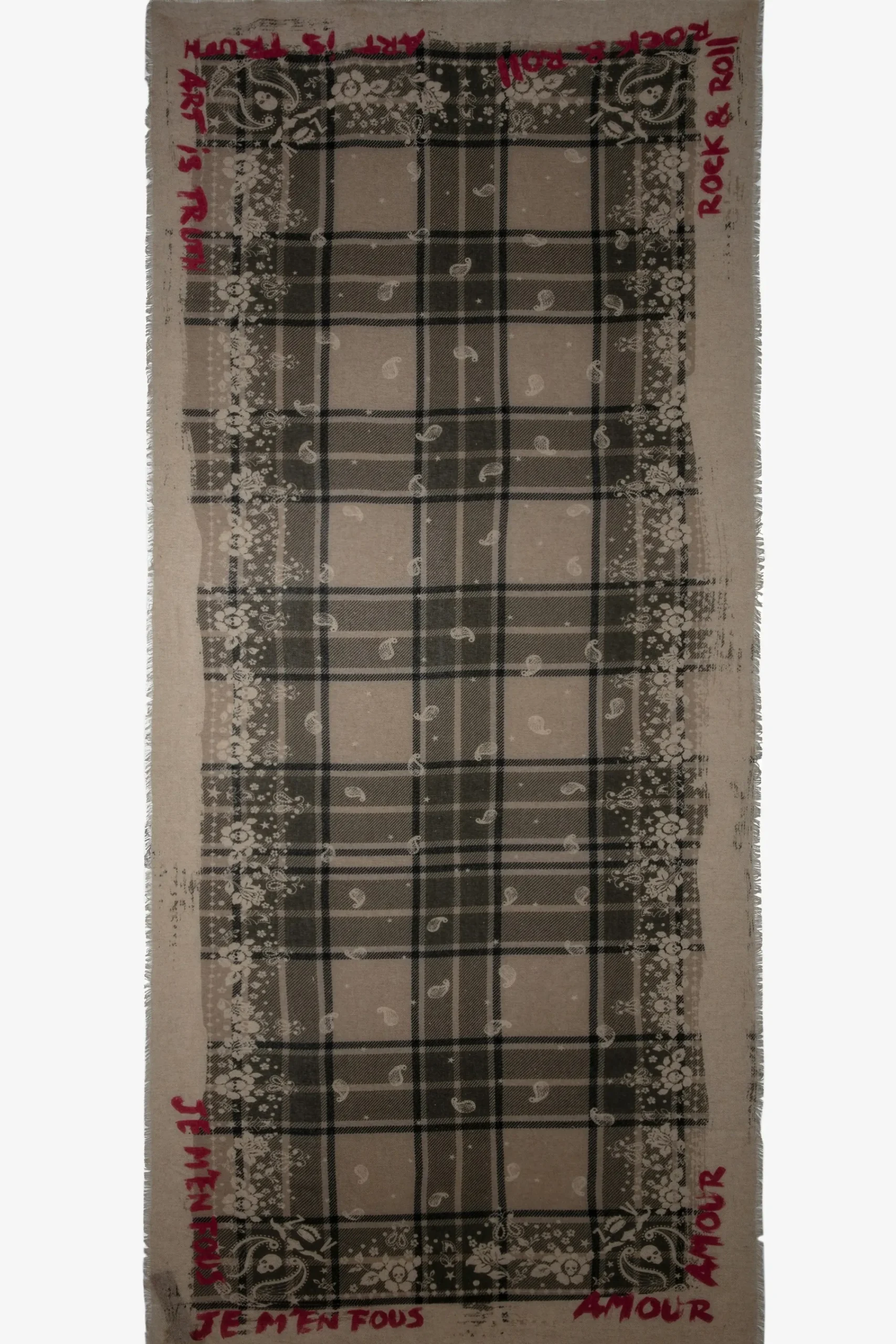 Zadig & Voltaire Echarpes^Echarpe Longue En Cachemire Delta
