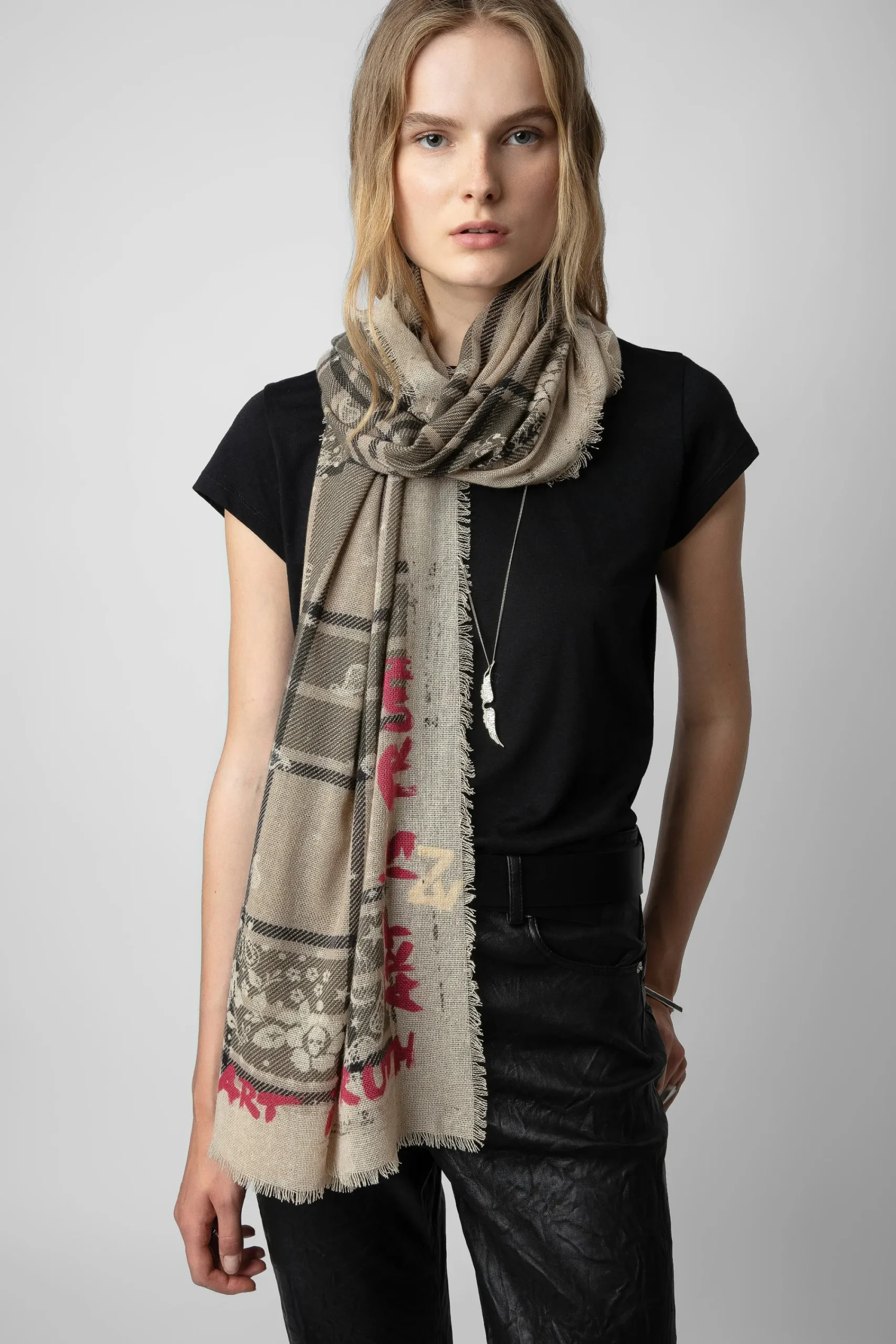 Zadig & Voltaire Echarpes^Echarpe Longue En Cachemire Delta