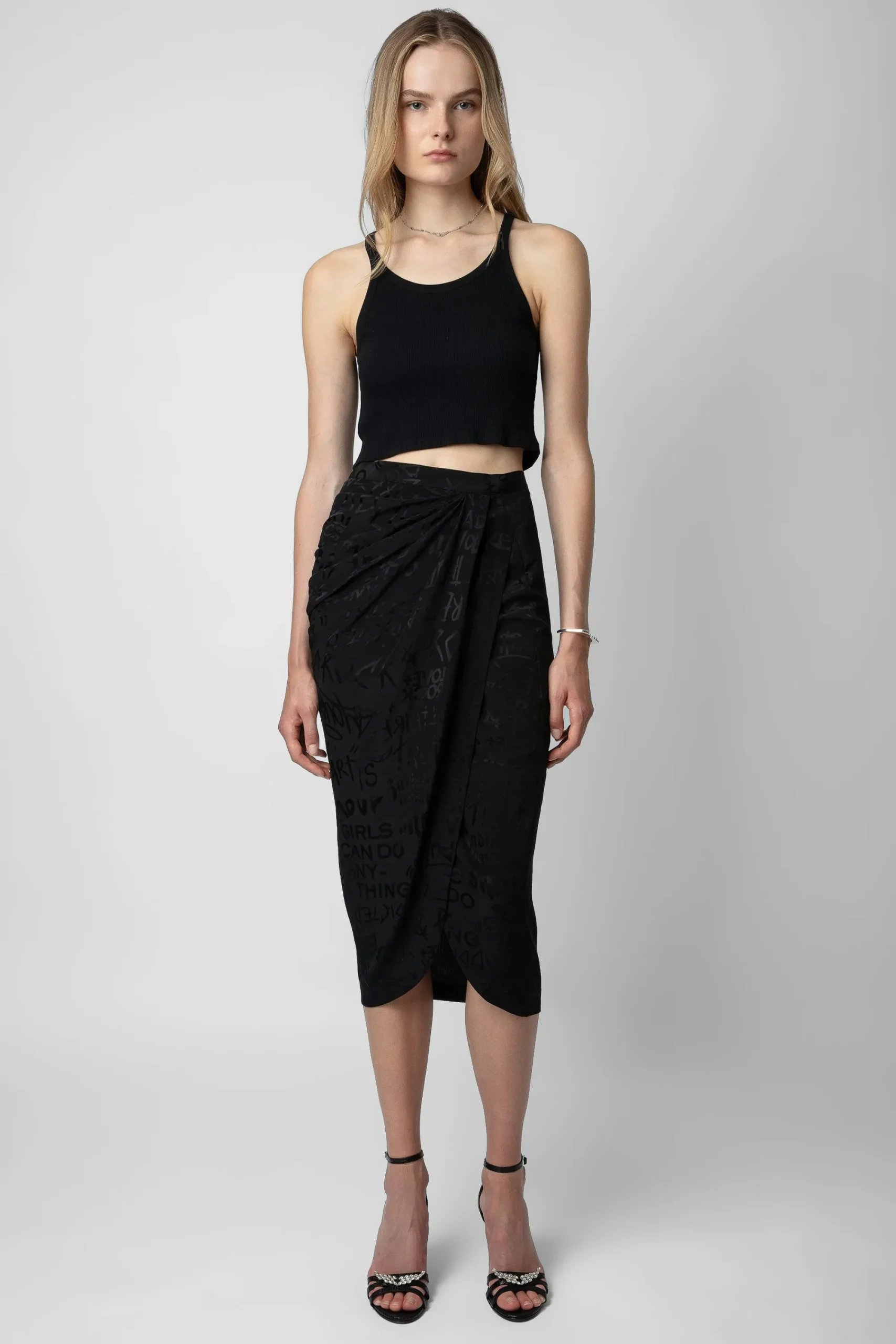 Zadig & Voltaire Robes Et Jupes^Jupe En Jacquard De Soie Jamelia
