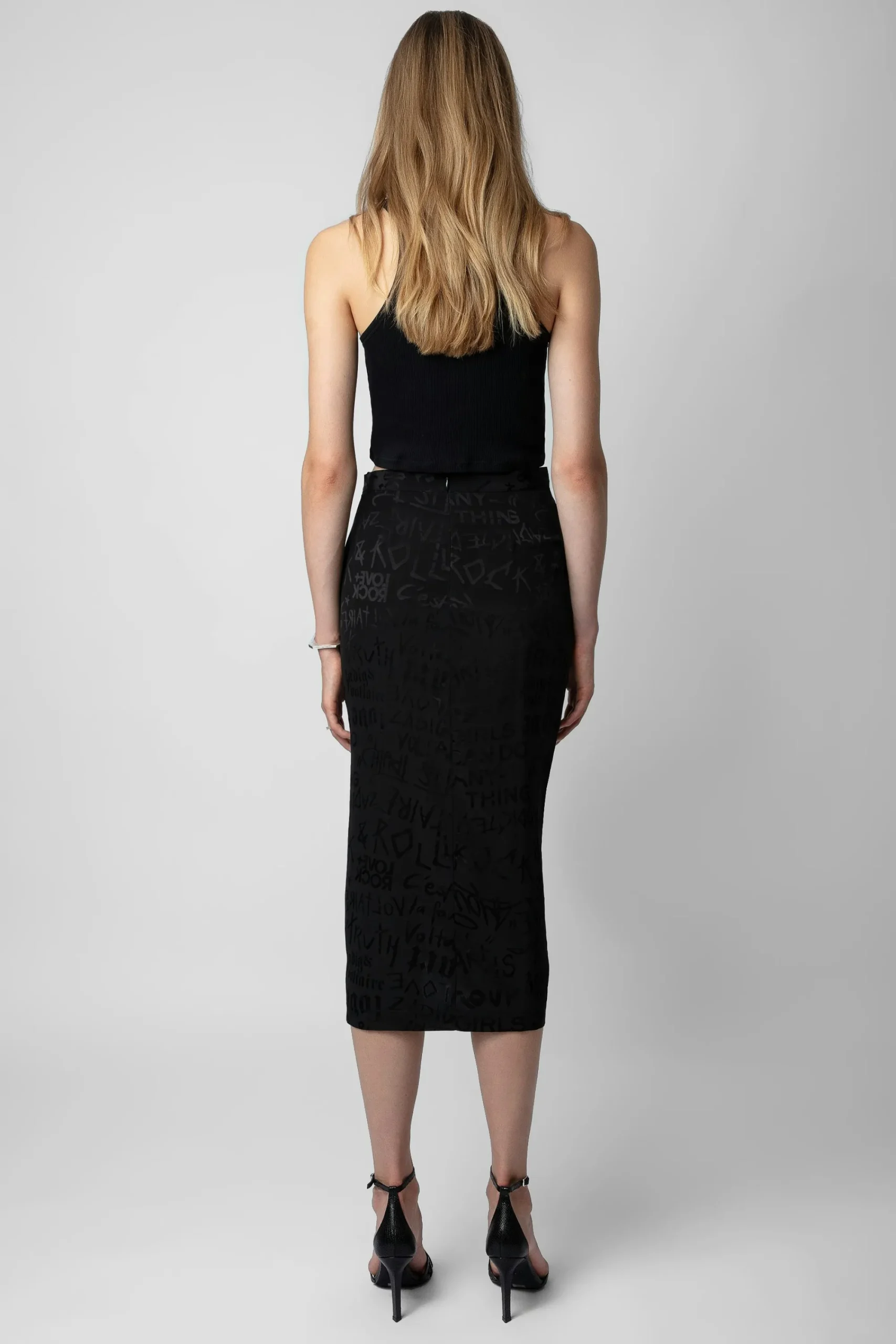 Zadig & Voltaire Robes Et Jupes^Jupe En Jacquard De Soie Jamelia