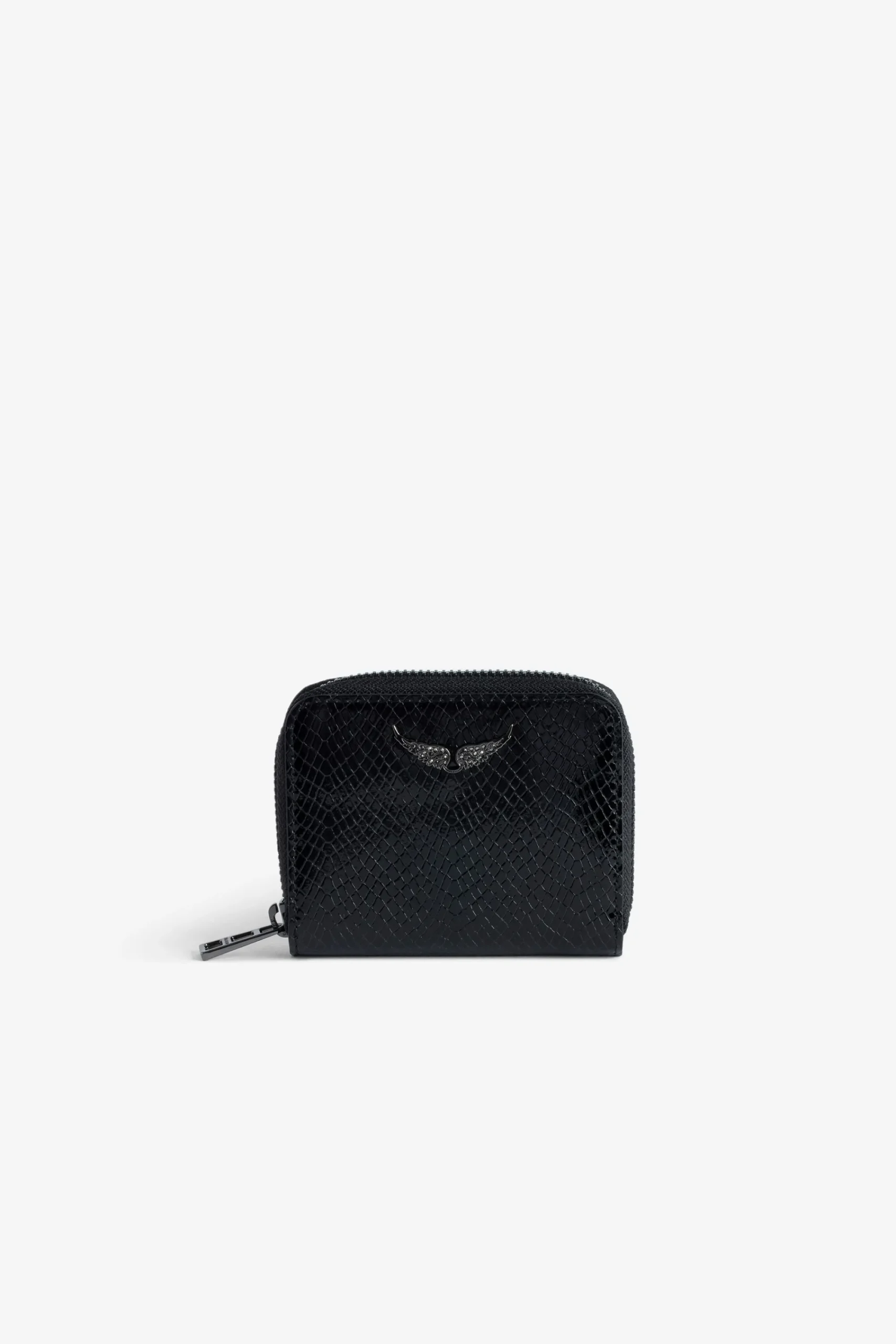 Zadig & Voltaire Portefeuilles Et Porte-Monnaie^Mini Porte-Monnaie Zv En Relief Sauvage Brillant