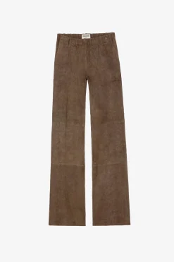 Zadig & Voltaire Pantalons Et Shorts^Pantalon En Daim Froisse Parfait