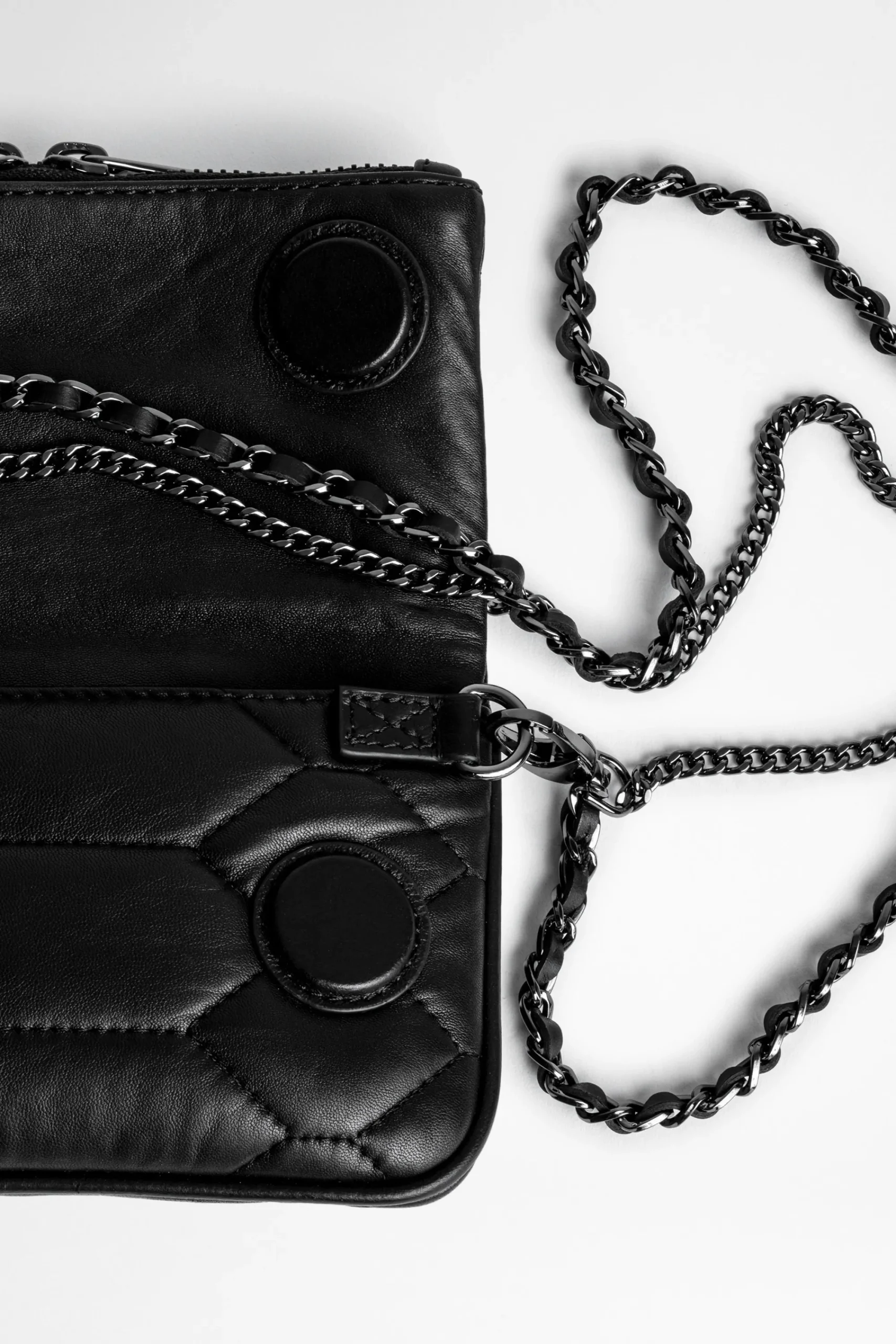 Zadig & Voltaire Mini-Sacs^Pochette En Cuir Matelasse Rock Nano