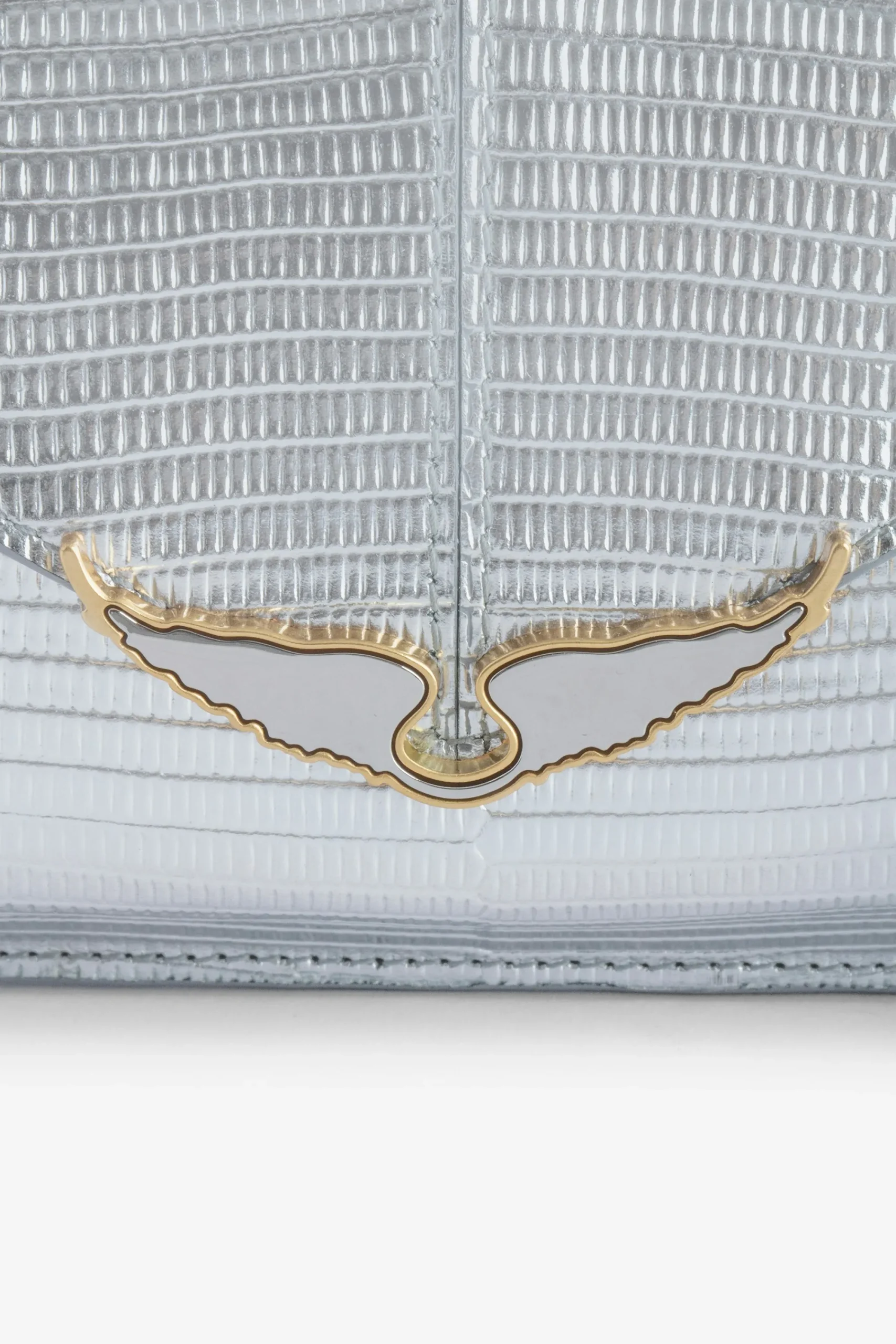 Zadig & Voltaire Sacs A Bandoulière^Pochette Metallisee Gaufree Borderline