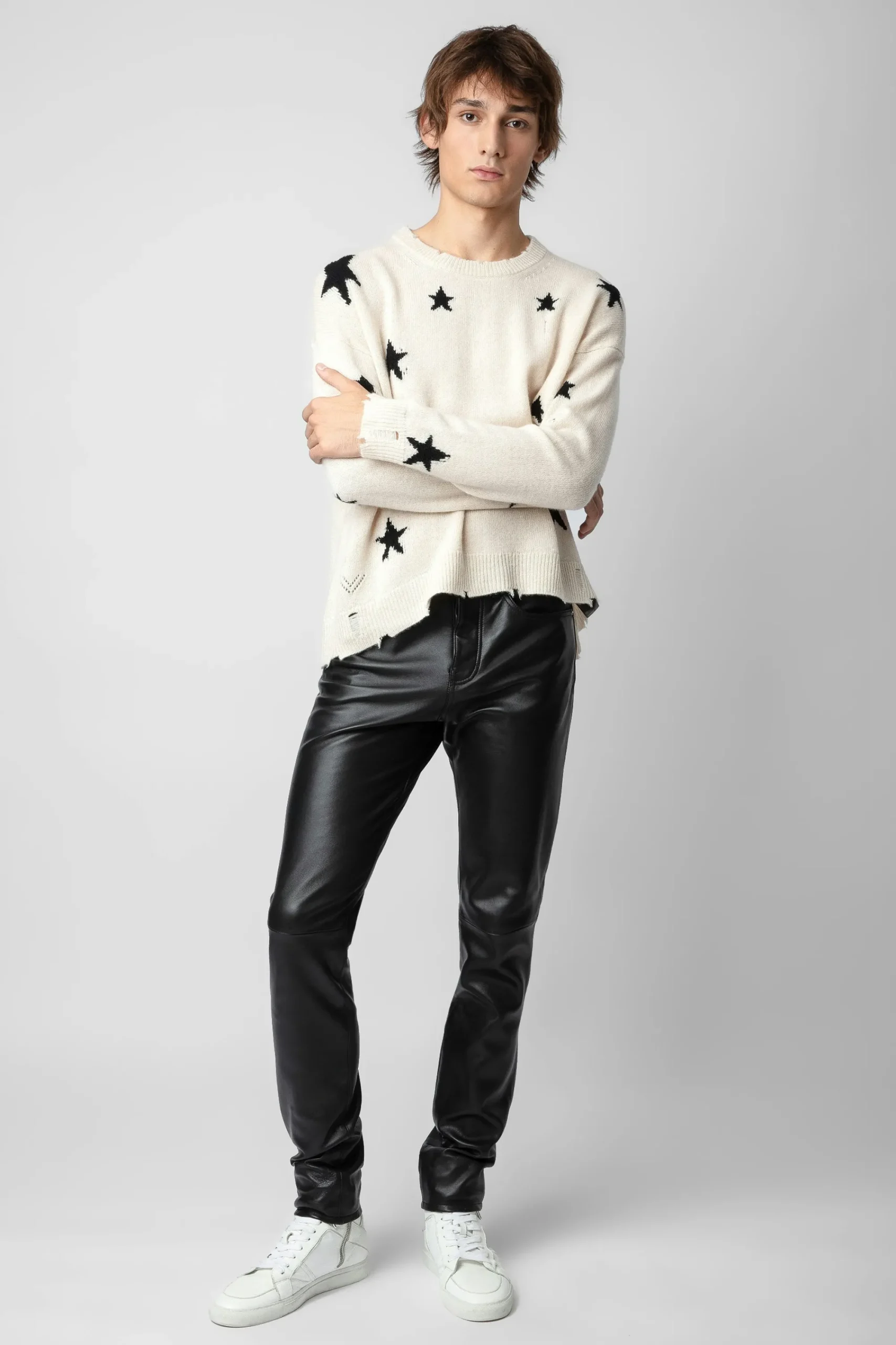 Zadig & Voltaire Unisexe^Pull En Cachemire Etoiles Markus