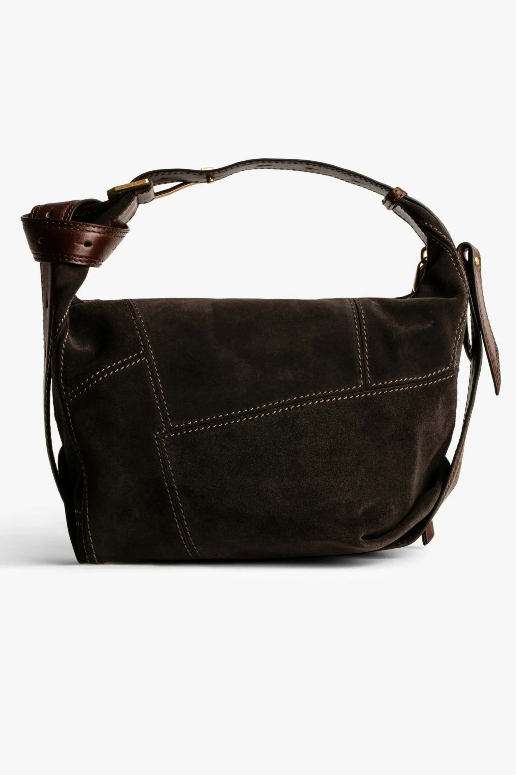 Zadig & Voltaire Sacs À Main^Sac Patchwork En Daim Le Cecilia