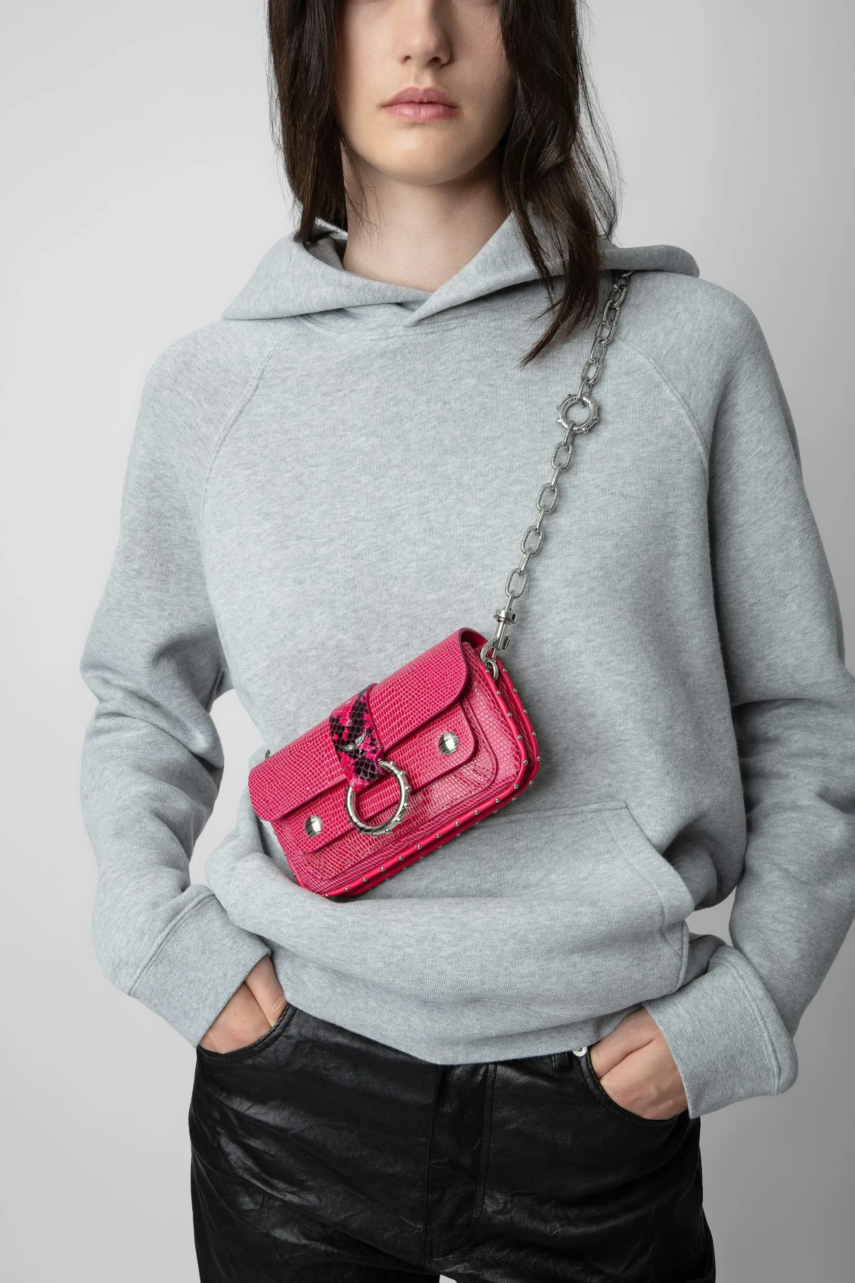 Zadig & Voltaire Sweat-Shirts^Sweat A Capuche A Imprime Photo Georgy Diamante