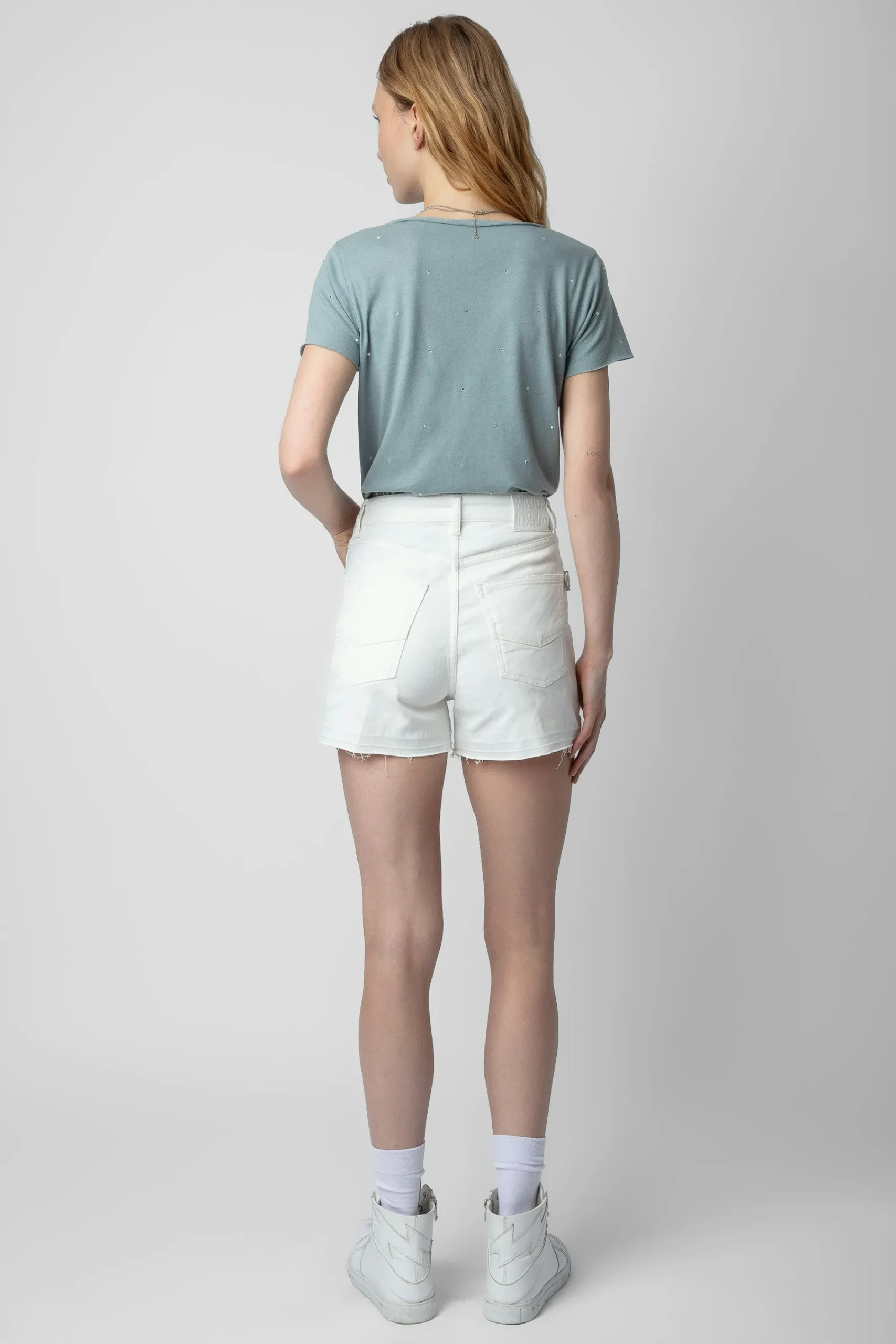 Zadig & Voltaire T-Shirts^T-Shirt Henley A Strass