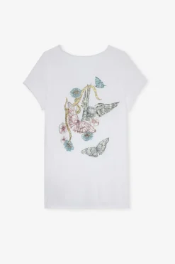 Zadig & Voltaire T-Shirts^T-Shirt Henley Bijoux