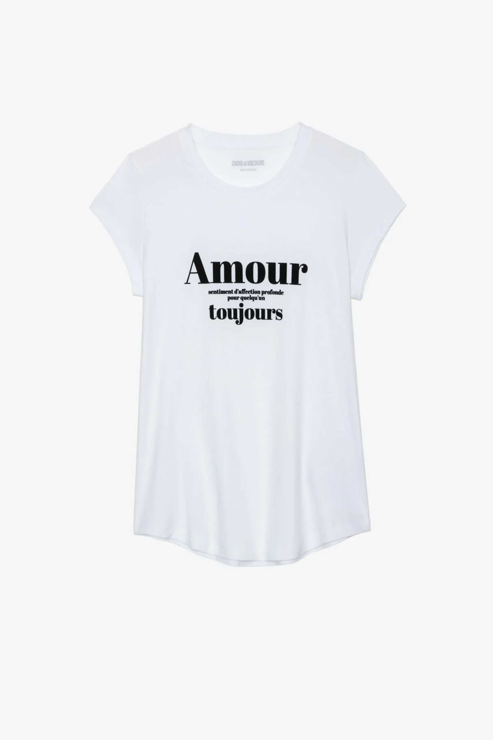 Zadig & Voltaire T-Shirts^T-Shirt Skinny Amour Toujours