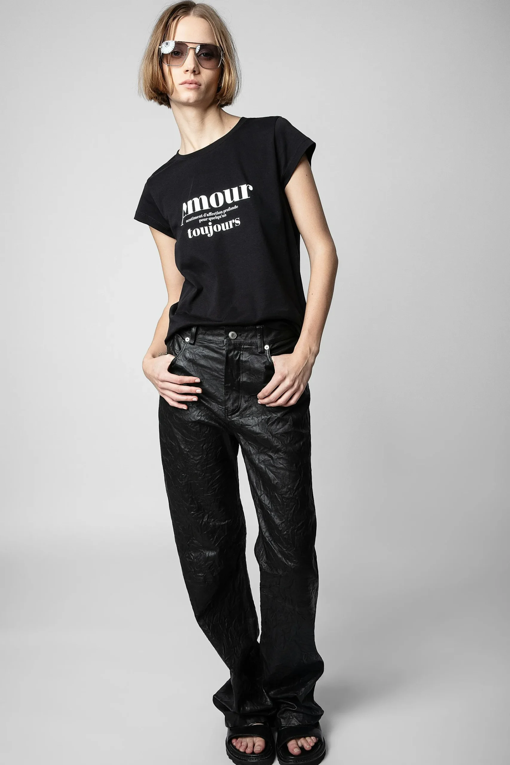 Zadig & Voltaire T-Shirts^T-Shirt Skinny Amour Toujours