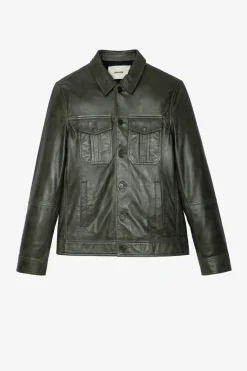 Zadig & Voltaire Manteaux Et Vestes^Veste En Cuir Lasso