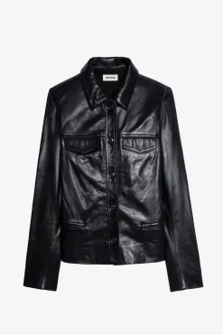 Zadig & Voltaire Manteaux Et Vestes^Veste En Cuir Liam