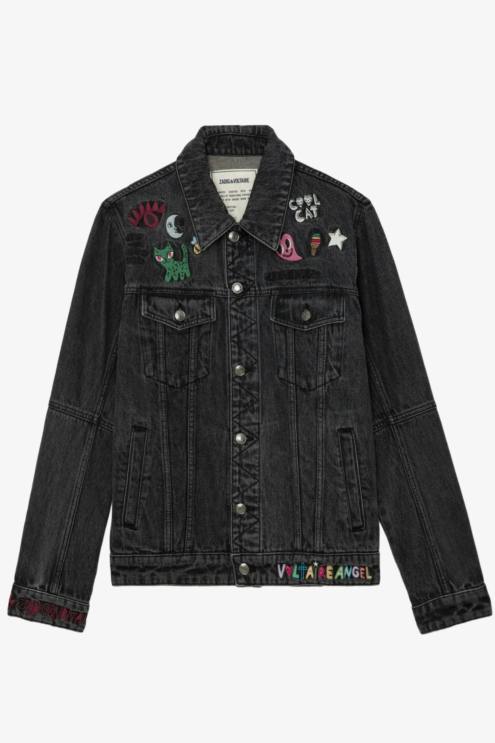 Zadig & Voltaire Manteaux Et Vestes^Veste En Jean Kasy