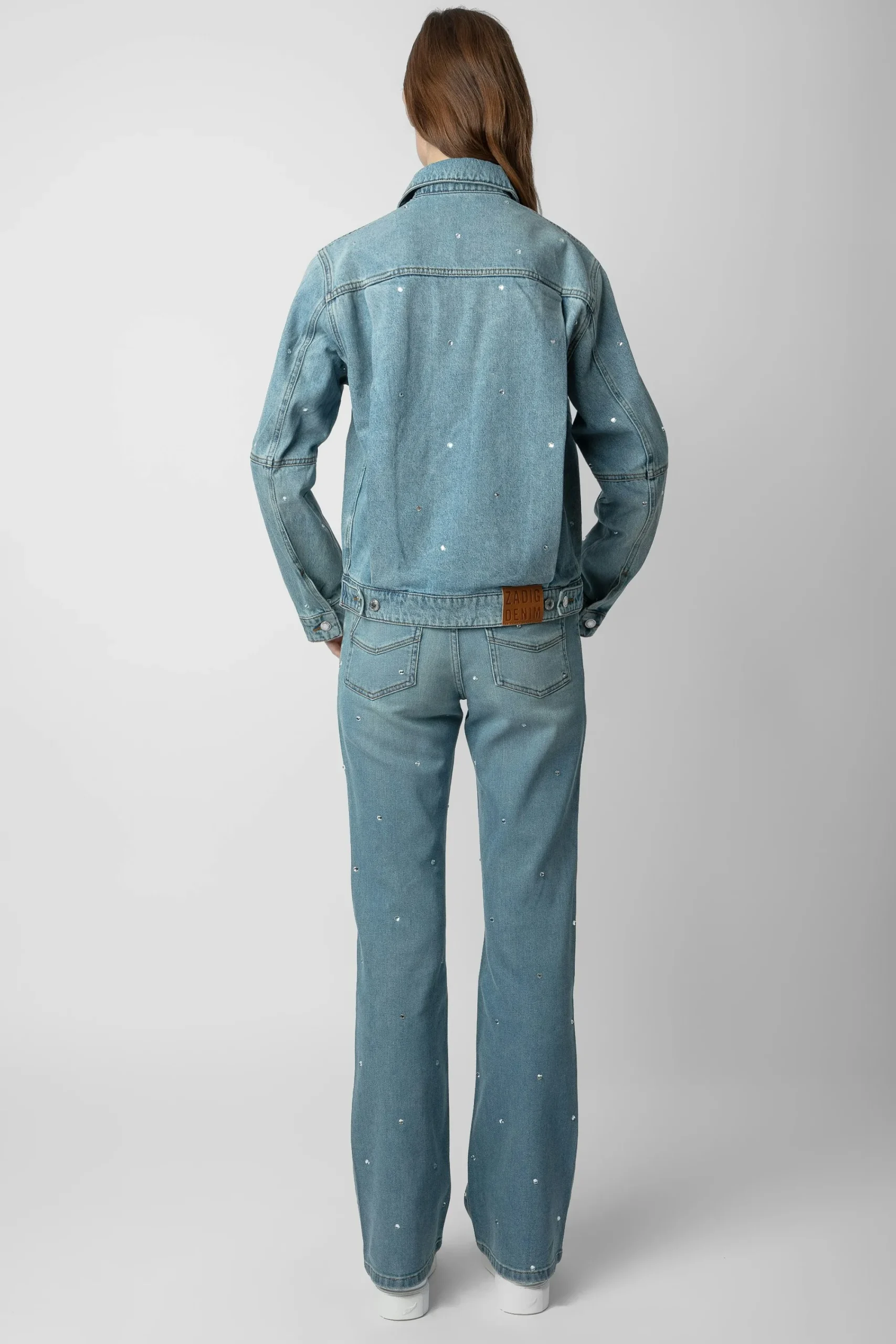 Zadig & Voltaire Unisexe^Veste En Jean Kasy A Strass