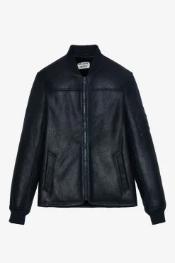 Zadig & Voltaire Manteaux Et Vestes^Veste Leo En Peau De Mouton